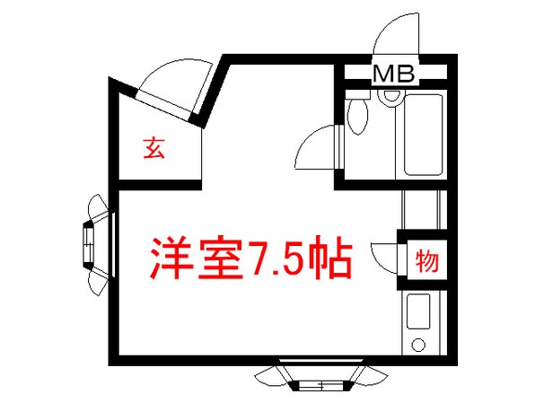 ロイヤルコ－ト上池田の物件間取画像